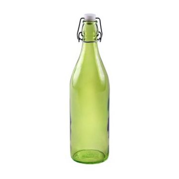 Купить Стеклянная бутылка 1 л зеленая в Красноярске